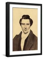 Portrait of Joseph Smith (1805-44) the Founder of Mormonism-null-Framed Giclee Print