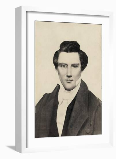 Portrait of Joseph Smith-null-Framed Giclee Print