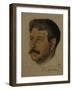 Portrait of Joseph Stalin (1879-195), 1922-Nikolai Andreevich Andreev-Framed Giclee Print