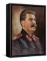 Portrait of Joseph Stalin circa 1945-50-null-Framed Stretched Canvas