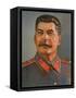 Portrait of Joseph Stalin-null-Framed Stretched Canvas