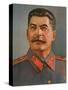 Portrait of Joseph Stalin-null-Stretched Canvas