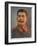 Portrait of Joseph Stalin-null-Framed Giclee Print