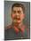 Portrait of Joseph Stalin-null-Mounted Giclee Print