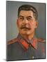 Portrait of Joseph Stalin-null-Mounted Giclee Print