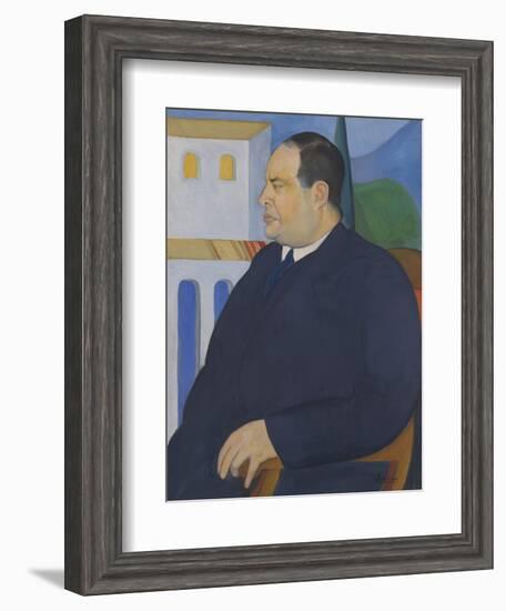 Portrait of Joseph Stella, 1921-Rafael Sala-Framed Giclee Print