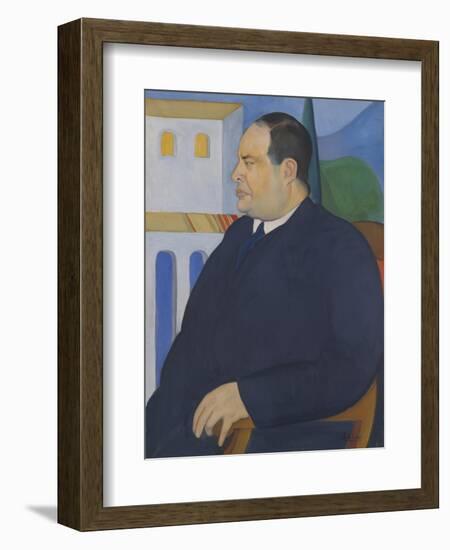 Portrait of Joseph Stella, 1921-Rafael Sala-Framed Giclee Print