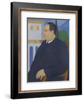 Portrait of Joseph Stella, 1921-Rafael Sala-Framed Giclee Print