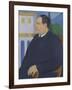 Portrait of Joseph Stella, 1921-Rafael Sala-Framed Giclee Print