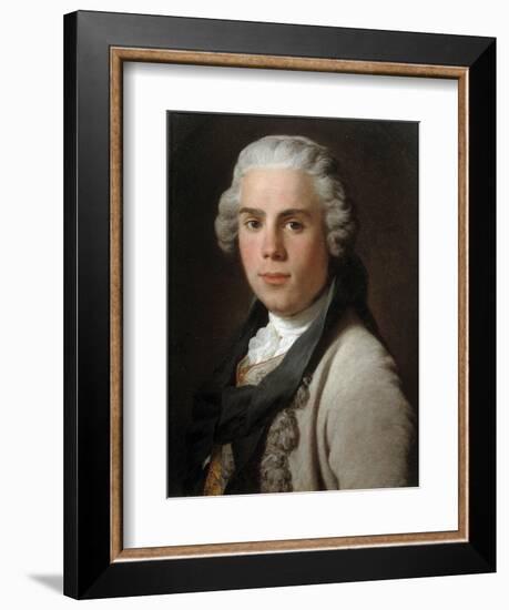 Portrait of Joseph Vernet by Pierre Subleyras-null-Framed Giclee Print