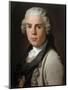 Portrait of Joseph Vernet by Pierre Subleyras-null-Mounted Giclee Print