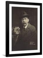 Portrait of Joseph Woodward-null-Framed Photographic Print