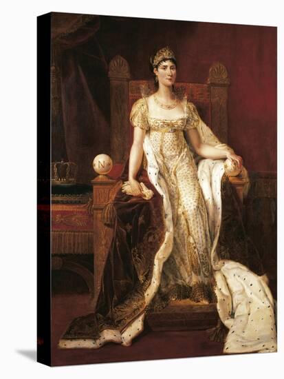 Portrait of Josephine Bonaparte-Guiseppe Olivari-Stretched Canvas