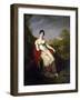 Portrait of Joséphine De Beauharnais, 1812-Firmin Massot-Framed Giclee Print