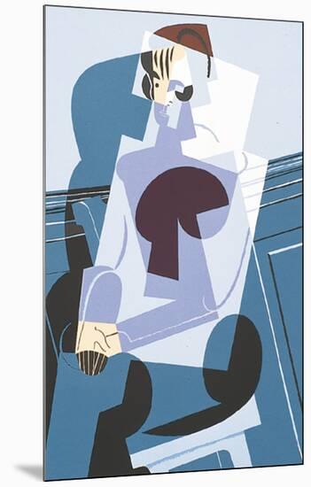 Portrait of Josette Gris, c.1916-Juan Gris-Mounted Art Print