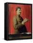 Portrait of Josif Stalin, 1933-Isaak Israilevich Brodsky-Framed Stretched Canvas