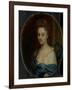 Portrait of Josina Clara Van Citters, Daughter of Josina Parduyn-Godfried Schalcken-Framed Art Print