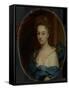 Portrait of Josina Clara Van Citters, Daughter of Josina Parduyn-Godfried Schalcken-Framed Stretched Canvas