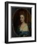 Portrait of Josina Clara Van Citters, Daughter of Josina Parduyn-Godfried Schalcken-Framed Art Print