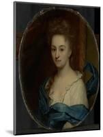 Portrait of Josina Clara Van Citters, Daughter of Josina Parduyn-Godfried Schalcken-Mounted Art Print