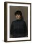 Portrait of Jossa, 1886 (Oil on Canvas)-Christian Krohg-Framed Giclee Print