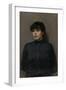 Portrait of Jossa, 1886 (Oil on Canvas)-Christian Krohg-Framed Giclee Print