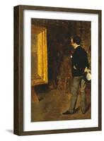 Portrait of Journalist Martino Cafiero, 1872-Giuseppe De Nittis-Framed Giclee Print