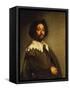 Portrait of Juan De Pareja-Diego Velazquez-Framed Stretched Canvas