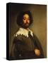 Portrait of Juan De Pareja-Diego Velazquez-Stretched Canvas