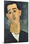 Portrait of Juan Gris-Amedeo Modigliani-Mounted Giclee Print