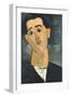 Portrait of Juan Gris-Amedeo Modigliani-Framed Giclee Print