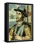 Portrait of Juan Ponce De Leon (1474 – 1521)-null-Framed Stretched Canvas