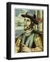 Portrait of Juan Ponce De Leon (1474 – 1521)-null-Framed Giclee Print