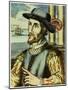 Portrait of Juan Ponce De Leon (1474 – 1521)-null-Mounted Giclee Print