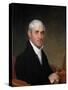 Portrait of Judge Daniel Cony of Maine, C.1815-Gilbert Stuart-Stretched Canvas