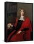 Portrait of 'Judge Jeffreys', George Jeffreys, 1st Baron (1648-89)-John Michael Wright-Framed Stretched Canvas