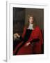 Portrait of 'Judge Jeffreys', George Jeffreys, 1st Baron (1648-89)-John Michael Wright-Framed Giclee Print