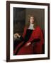 Portrait of 'Judge Jeffreys', George Jeffreys, 1st Baron (1648-89)-John Michael Wright-Framed Giclee Print