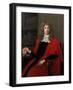 Portrait of 'Judge Jeffreys', George Jeffreys, 1st Baron (1648-89)-John Michael Wright-Framed Giclee Print