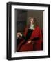 Portrait of 'Judge Jeffreys', George Jeffreys, 1st Baron (1648-89)-John Michael Wright-Framed Giclee Print