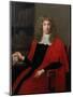 Portrait of 'Judge Jeffreys', George Jeffreys, 1st Baron (1648-89)-John Michael Wright-Mounted Giclee Print