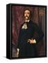 Portrait of Jules Barbey D'Aurevilly-Emile Levy-Framed Stretched Canvas