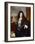 Portrait of Jules Hardouin-Mansart (1646-170)-Hyacinthe François Honoré Rigaud-Framed Giclee Print