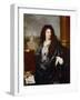 Portrait of Jules Hardouin-Mansart (1646-170)-Hyacinthe François Honoré Rigaud-Framed Giclee Print