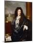 Portrait of Jules Hardouin-Mansart (1646-170)-Hyacinthe François Honoré Rigaud-Mounted Giclee Print