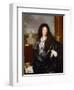 Portrait of Jules Hardouin-Mansart (1646-170)-Hyacinthe François Honoré Rigaud-Framed Giclee Print