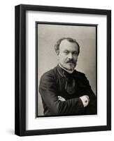 Portrait of Jules Lemaitre (1853-1914), French critic and dramatist-French Photographer-Framed Giclee Print