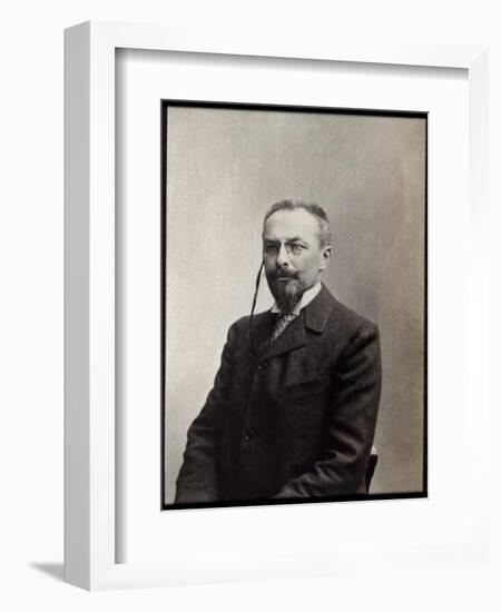 Portrait of Jules Mary (1851-1922), French writer-French Photographer-Framed Giclee Print