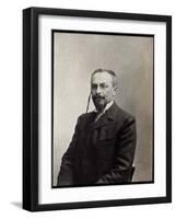 Portrait of Jules Mary (1851-1922), French writer-French Photographer-Framed Giclee Print