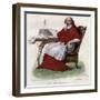 Portrait of Jules Mazarin (1602-1661), French Italian cardinal, diplomat, and politician-French School-Framed Giclee Print